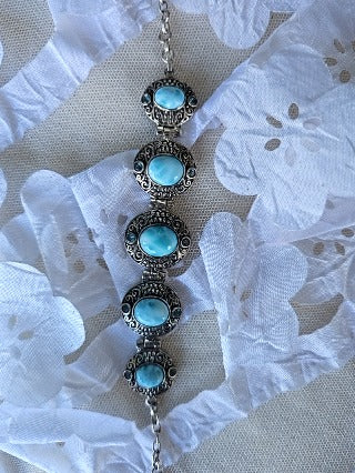 NEW STERLING BLUE TOPAZ